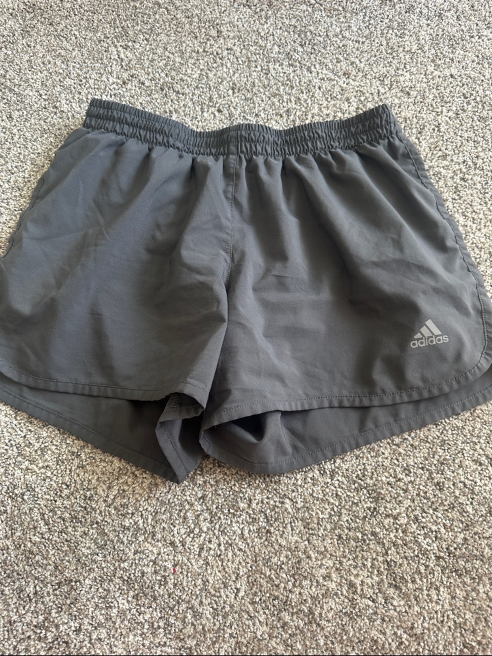 adidas Women’s Athletic Shorts — Charcoal Gray